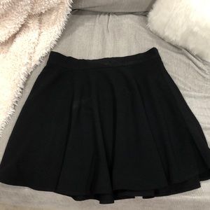 Black, Forever 21 Skater Skirt!